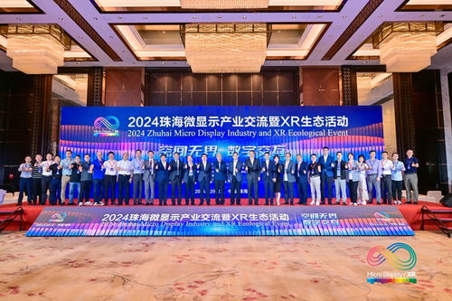2024珠海微顯示產業交流暨XR生態活動舉辦，賦能文化藝術交流新形態